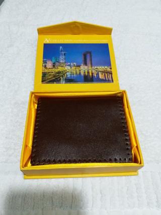 Bóp Thái da bò thật 100% (hàng nguyên hộp nhập khẩu Thái lan)