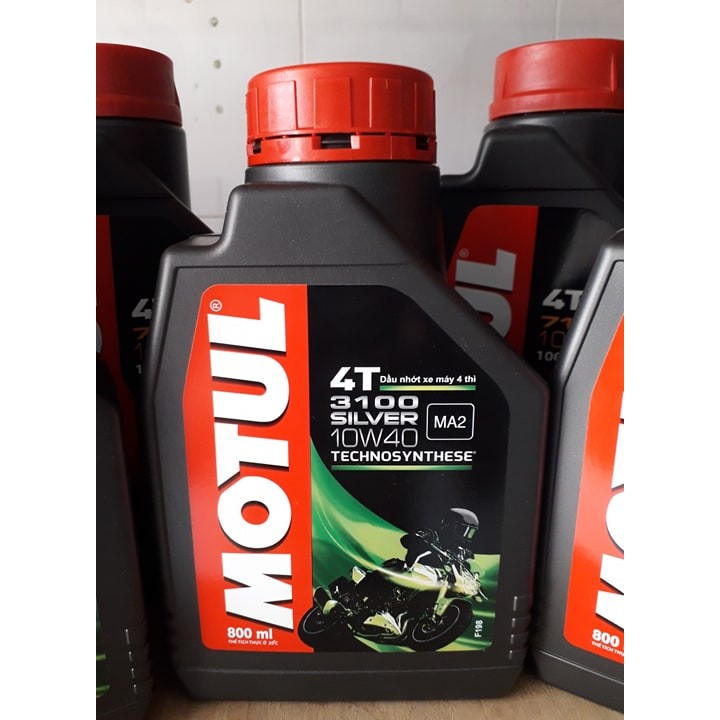 [HÀNG CÓ SẴN ] Dầu nhớt Motul Silver 3100 4T 10w40 800ml