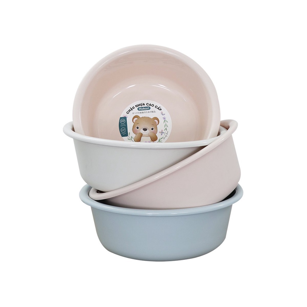 [Kho sỉ]  Chậu rửa mặt cho bé cao cấp Hokori