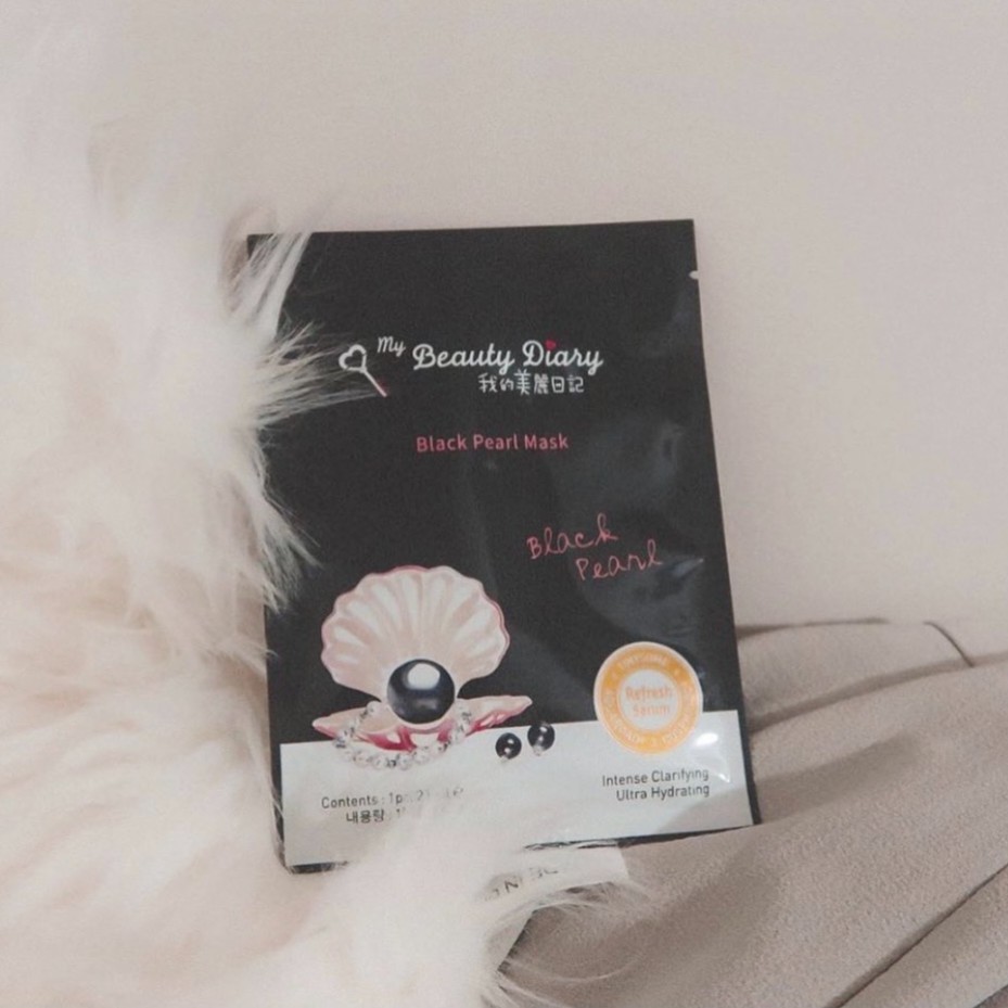 [LẺ] Mặt nạ My Beauty Diary Ngọc Trai Đen Black Pearl Mask