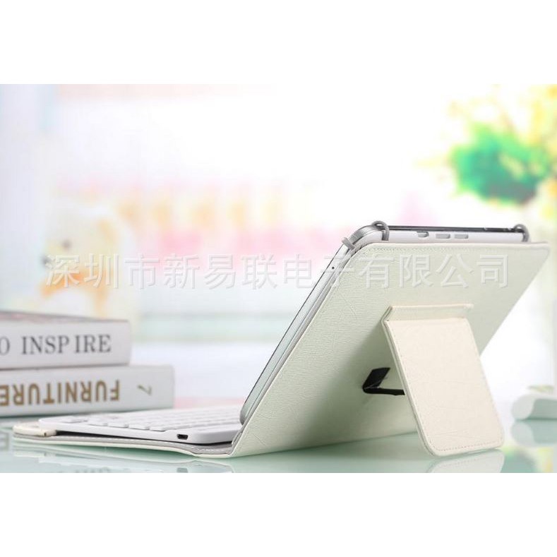 BỘ SẢN PHẨM BAO DA + BÀN PHÍM BLUETOOTH CHO MÁY TÍNH BẢNG 10 Inch | BigBuy360 - bigbuy360.vn