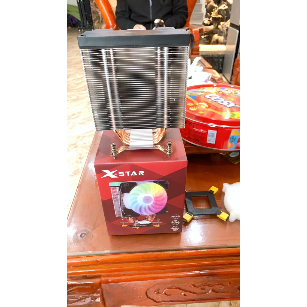 Quạt tản nhiệt Fan CPU Xstar HF400-Hiệu năng cao bảo hành chính hãng 6 tháng