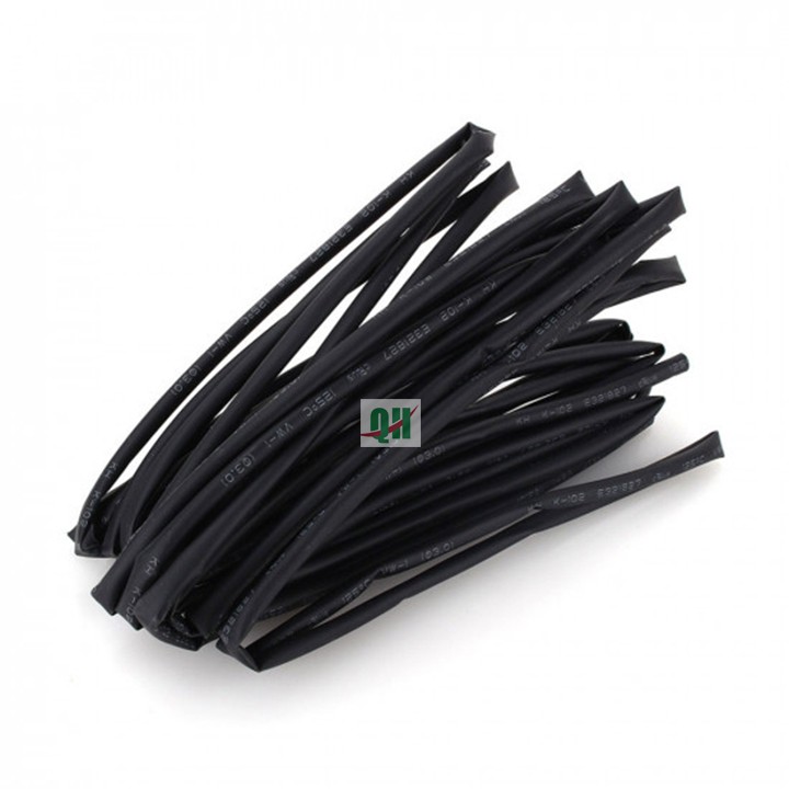 Combo 5 Ống Gen Co Nhiệt Cách Điện 1mm, 2mm, 3mm, 4mm, 5mm, Dài 1m Mỗi Sợi