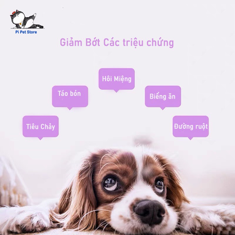 Men vi sinh cho chó mèo giúp hỗ trợ đường tiêu hóa, viêm đường ruột Probiotics, Gói 5g