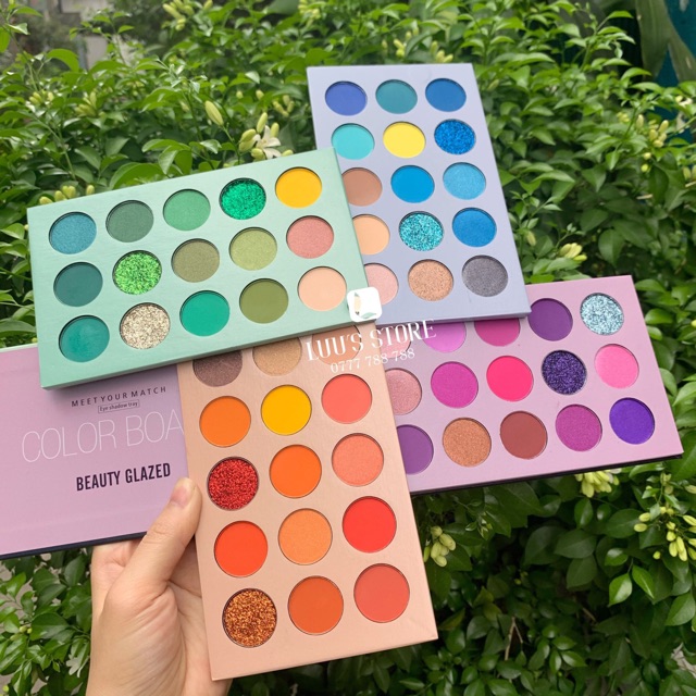 Bảng Màu Mắt Color Board Beauty Glazed