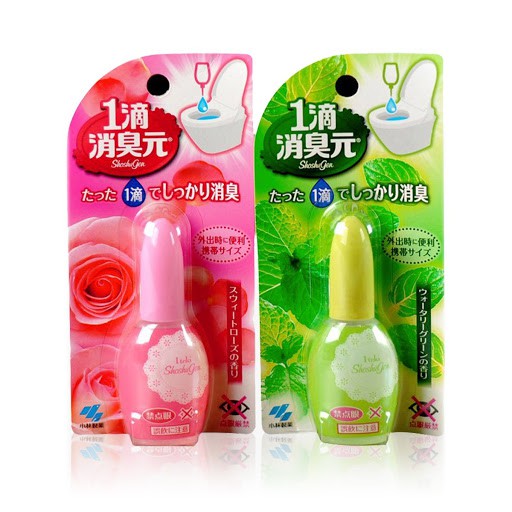 NƯỚC NHỎ THƠM BỒN CẦU KOBAYASHI 20ML  - HÀNG NHẬT NỘI ĐỊA, mùi hương dễ chịu lành tính