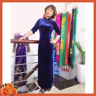 SƯỜN XÁM NHUNG, VÁY THƯỢNG HẢI XINH ĐẸP & DỊU DÀNG