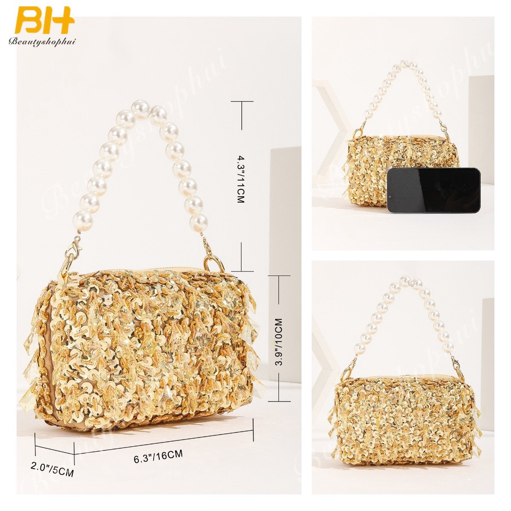 Ví Nữ Thêu Hoa Phong Cách Âu Mỹ Mới 2022