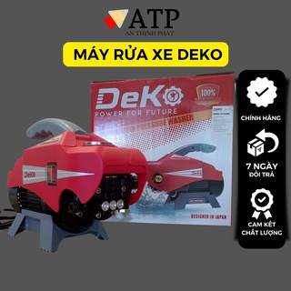 Máy rửa xe gia đình áp lực cao DEKO 2800W DK2800 - Máy rửa xe chính hãng bảo hành 24 tháng