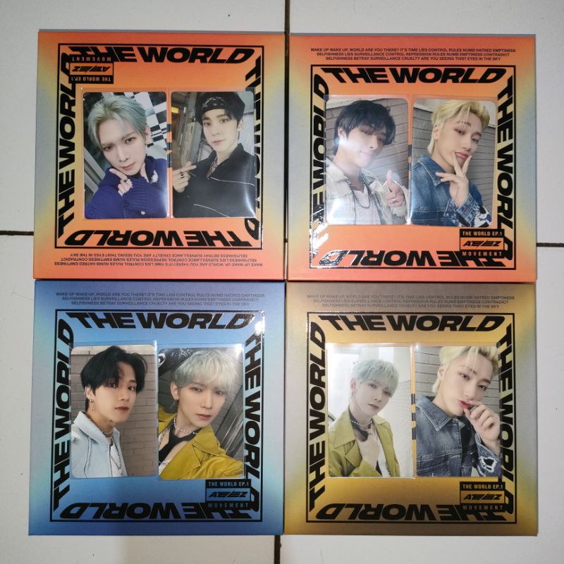 (Hàng Có Sẵn) Album ONLY & PHOTOCARD ATEEZ THE WORLD EP 1: MOVEMENT