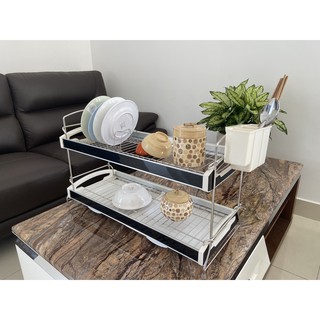 kệ Chén Bát 2 tầng Dual 2 tầng 600/800