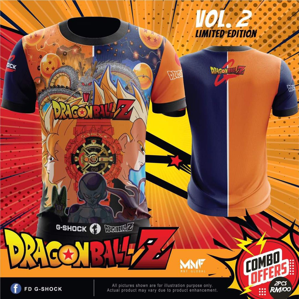 Dragon Ball [Áo Thun Gshock 2 Mới