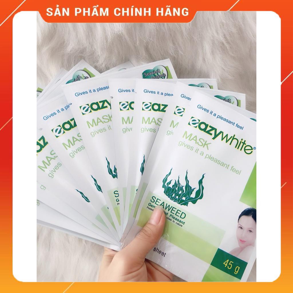 Mặt nạ Eazy White dưỡng trắng, dưỡng ẩm, thải độc, phù hợp mọi loại da [ĐỦ LOẠI - CHÍNH HÃNG]