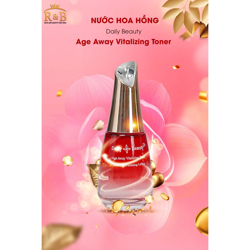 Nước hoa hồng Daily Beauty Age Away Vitalizing Toner | BigBuy360 - bigbuy360.vn