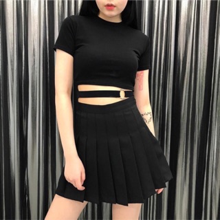 ÁO CROPTOP HOA CÚC TAY NGẮN [GEMI SHOP]
