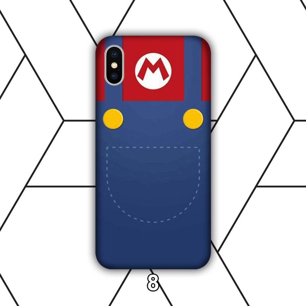 Ốp Điện Thoại Cứng Hình Mario Bros Cho Oppo Vivo Xiaomi Samsung Realme Iphone Rs 1616