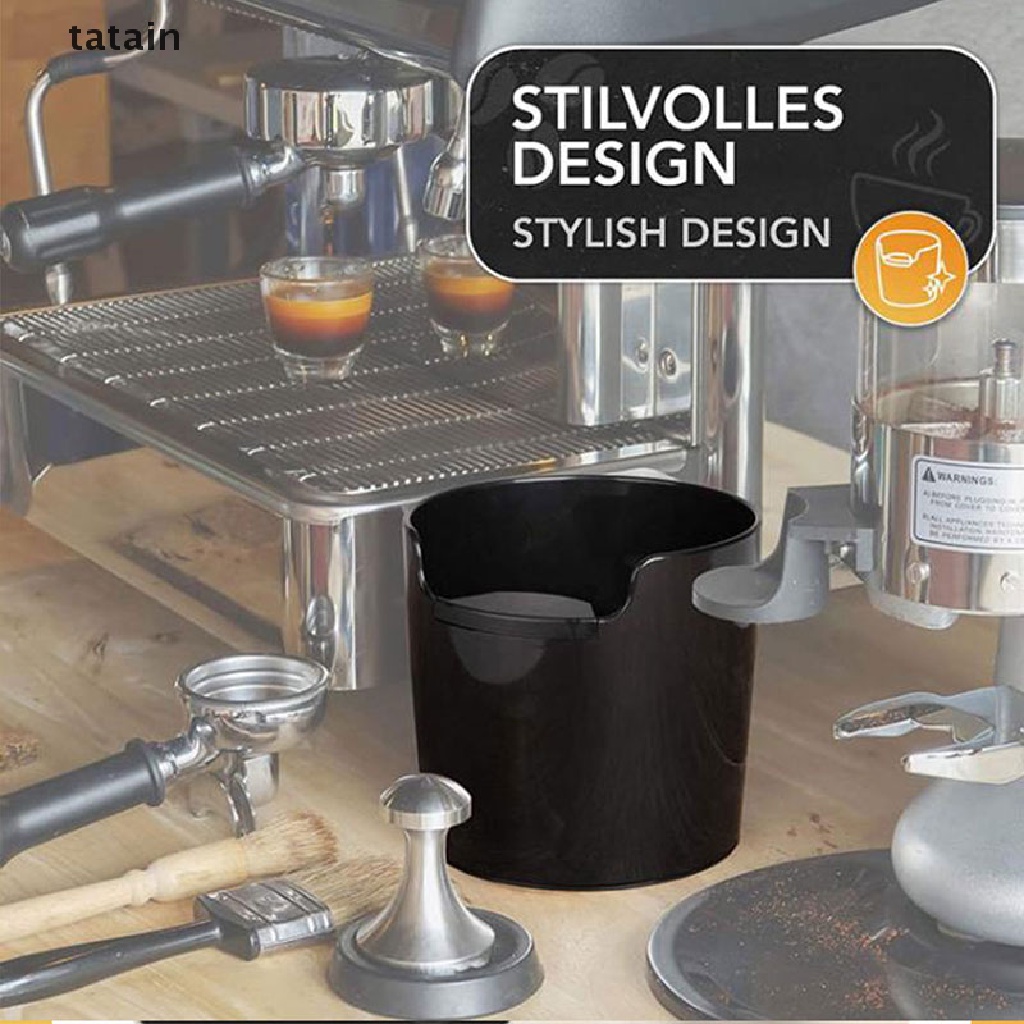 [TAT] Coffee Grounds Knock Out Box Espresso Waste Bin Recycle Holder Coffee Knock Box CVX