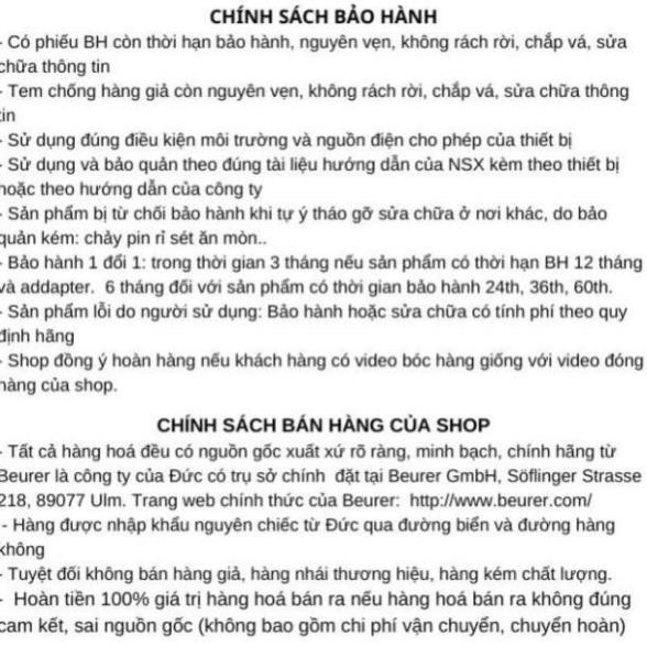 [CHÍNH HÃNG ĐỨC] Nhiệt kế điện tử hồng ngoại Beurer FT65, 6 trong 1, đo nhanh chính xác