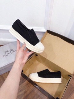 Giầy nữ lười slip on rowen