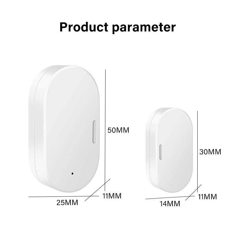Tuya Zigbee 3.0 Cửa Và Cảm Biến Cửa Sổ Mở Đầu Báo Thông Minh Nhập Cảnh Báo Động An Ninh Hệ Thống Tương Thích Với Alexa Google Nhà