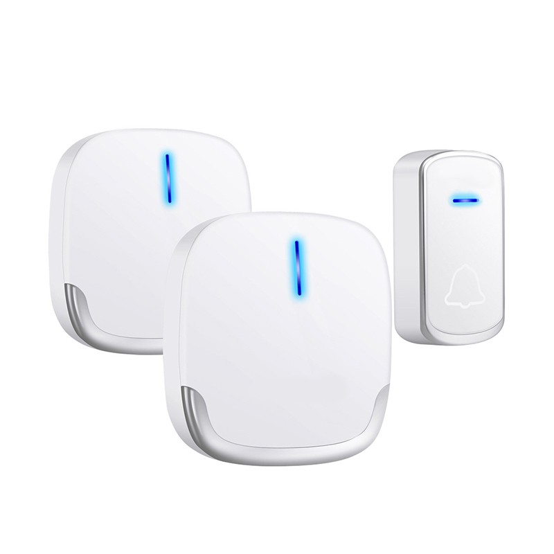 Wireless Doorbell Waterproof 280M Range Smart 58 Melody Ring Door Bell 1 Push Do