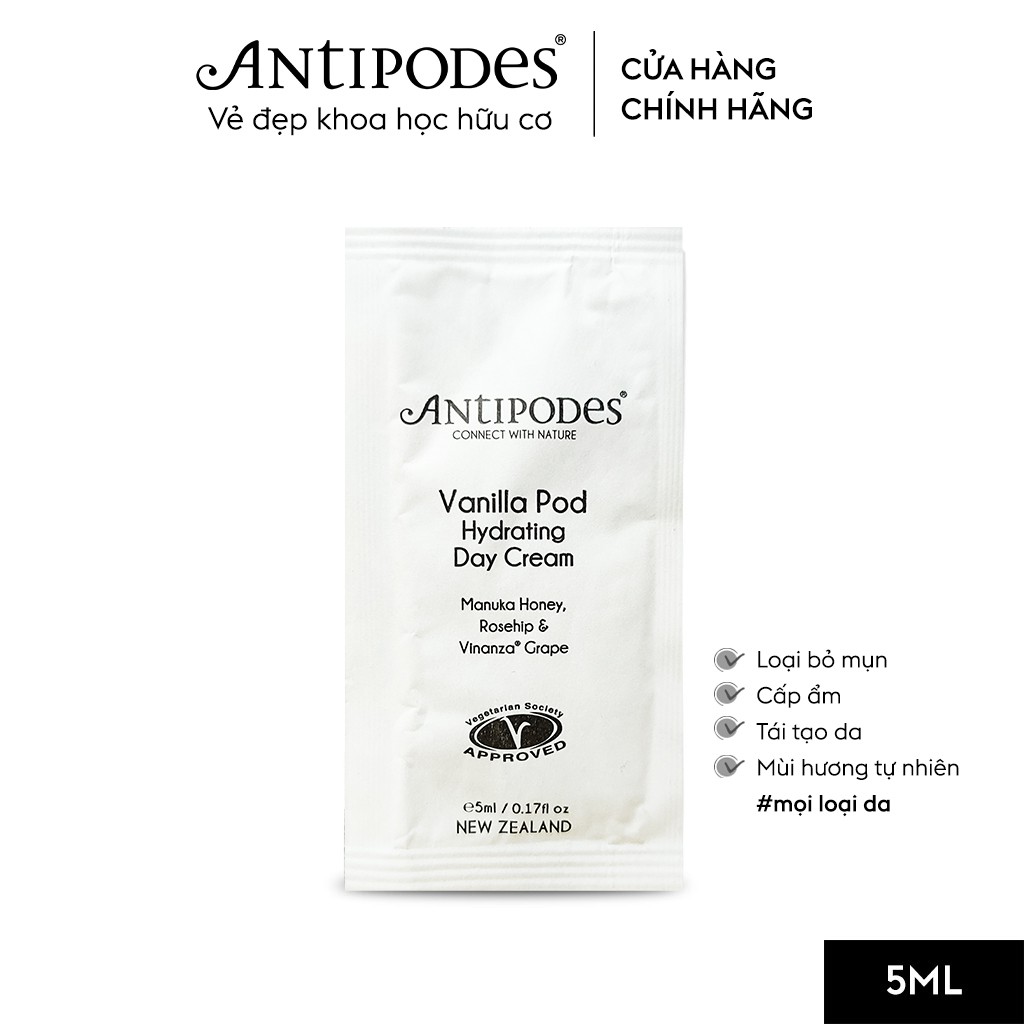 [HB Gift] Combo Chăm Sóc Da Antipodes Sample 5mlx5