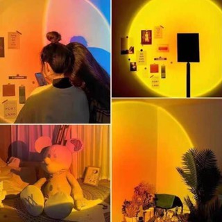 [RẺ VÔ ĐỊCH]Đèn Sống Ảo TikTok 🔆 Đèn hoàng hôn 🔆Đèn Led trang trí phòng 🔆