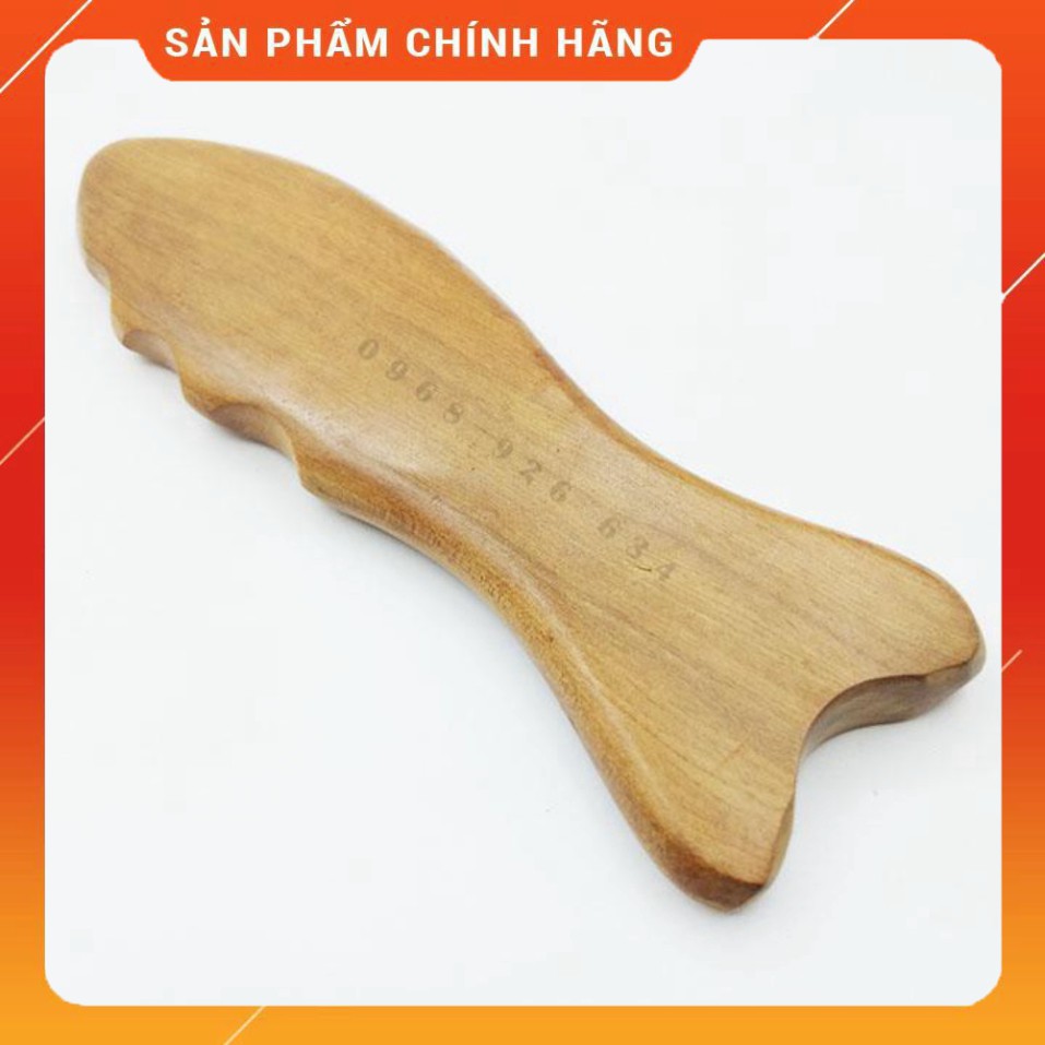 Dụng cụ Mát xa hình cá bằng gỗ 📌FREESHIP📌Dụng cụ massage trẻ hóa làn da của bạn một cách tự nhiên