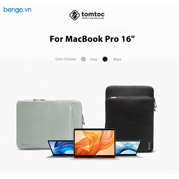 Túi xách chống sốc dành cho MacBook Pro 16&quot; TOMTOC (USA) 360° Protection Premium - H13-E01