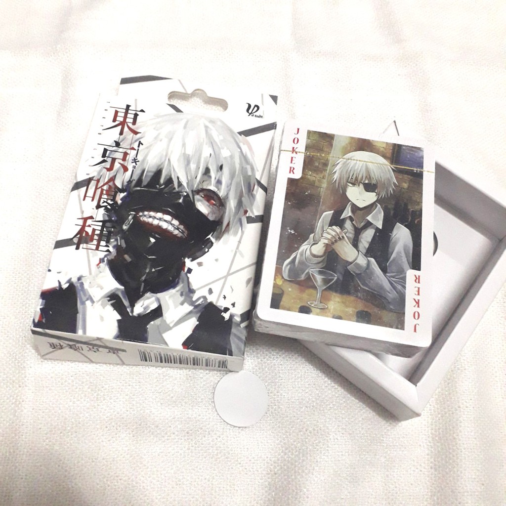 Bài tây anime Tokyo Goul- 52 lá bài hình khác nhau