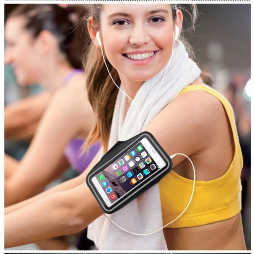 Bao Da Điện Thoại Đeo Tay Tập Thể Thao ✓ Chống nước ✓ Chống sốc ✓ Bảo vệ điện thoại toàn diện | BigBuy360 - bigbuy360.vn