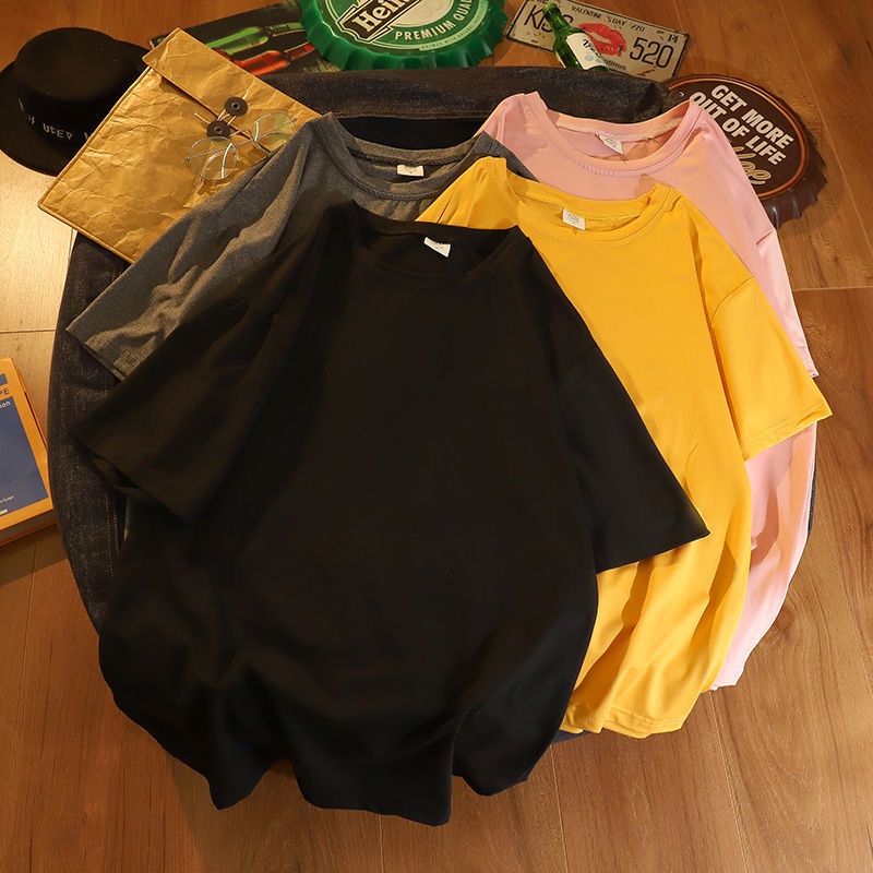 Áo Thun Nữ Màu Sắc Đơn Giản Thời Trang