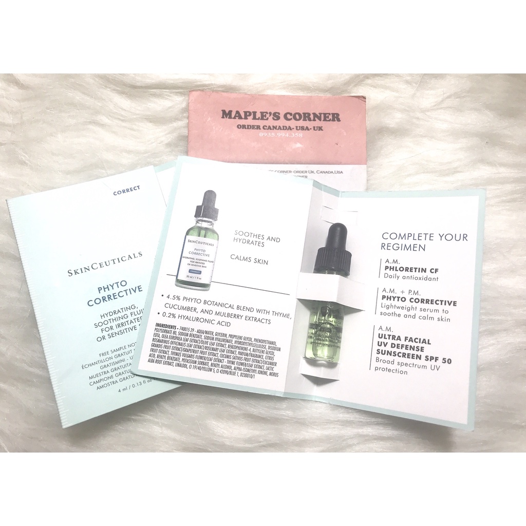 Gel cấp Ẩm Làm Dịu Da Skinceuticals Phyto Corrective 4ml
