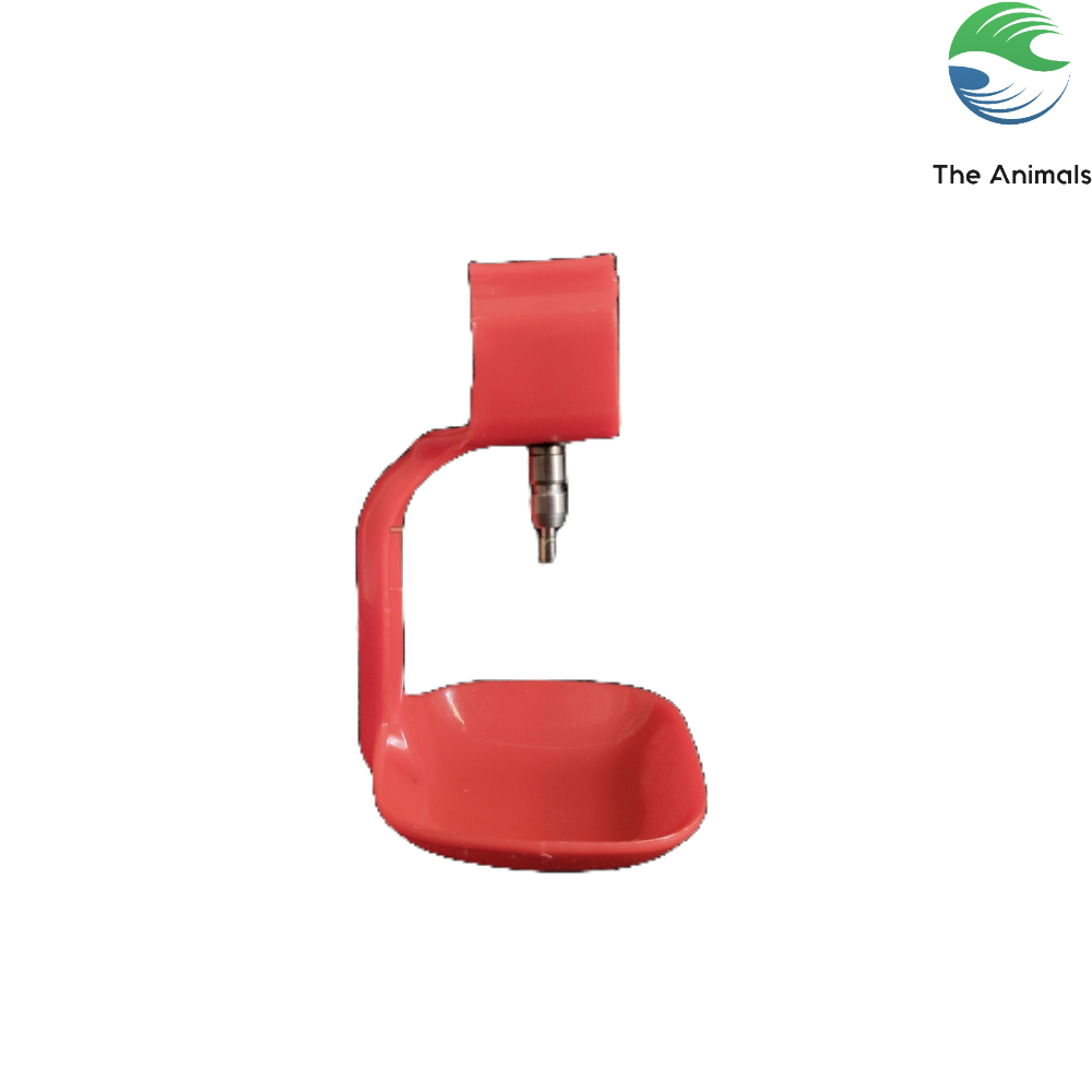 Máng uống tự động cho gà con, vịt con, chim cút van inox