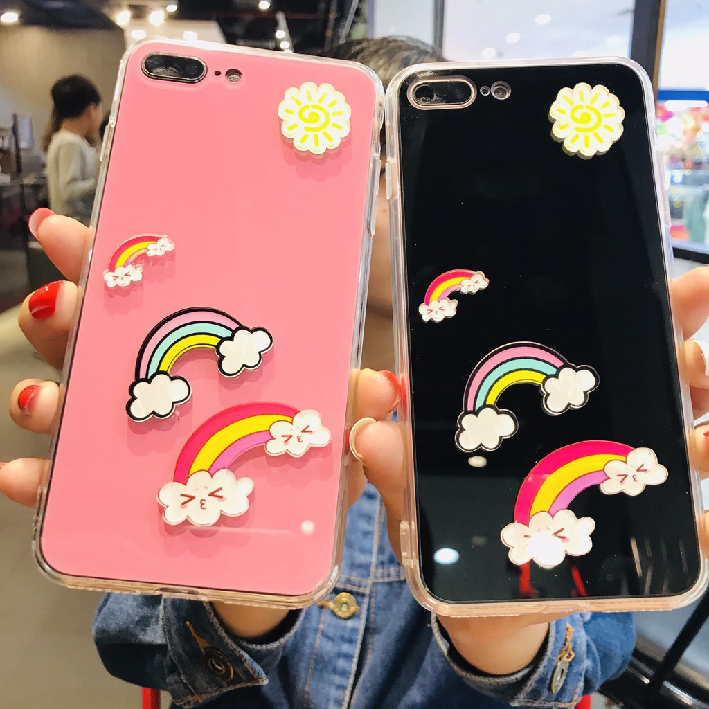 [ SAMSUNG ] Ốp Lưng Cầu Vòng Cartoon 3D - | BigBuy360 - bigbuy360.vn