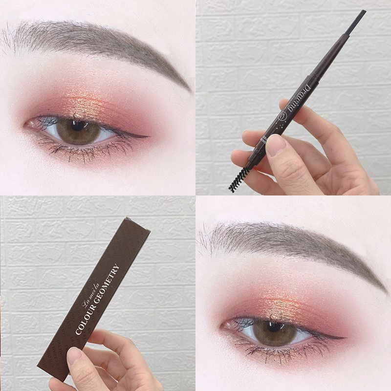 Chì kẻ mày 2 Đầu Lameila Drawing Color Geometry chì kẻ mắt không thấm nước | BigBuy360 - bigbuy360.vn