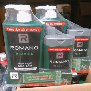Dầu gội Romano