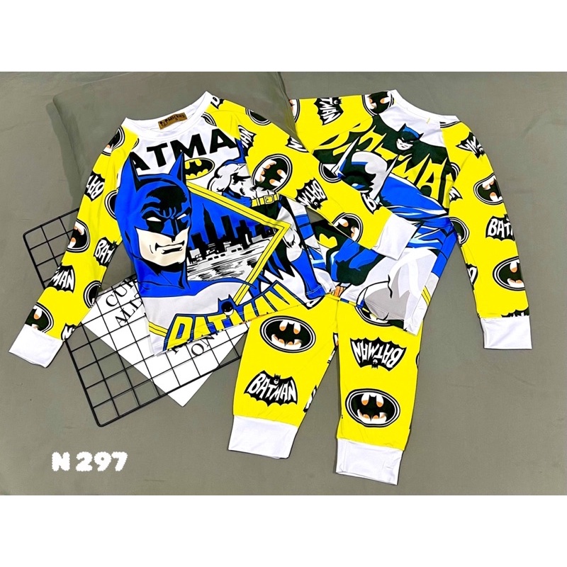 Bộ dài tay thun lạnh 3d cho bé anna bộ mặc ngủ cho bé sỉ quần áo trẻ em pikakids