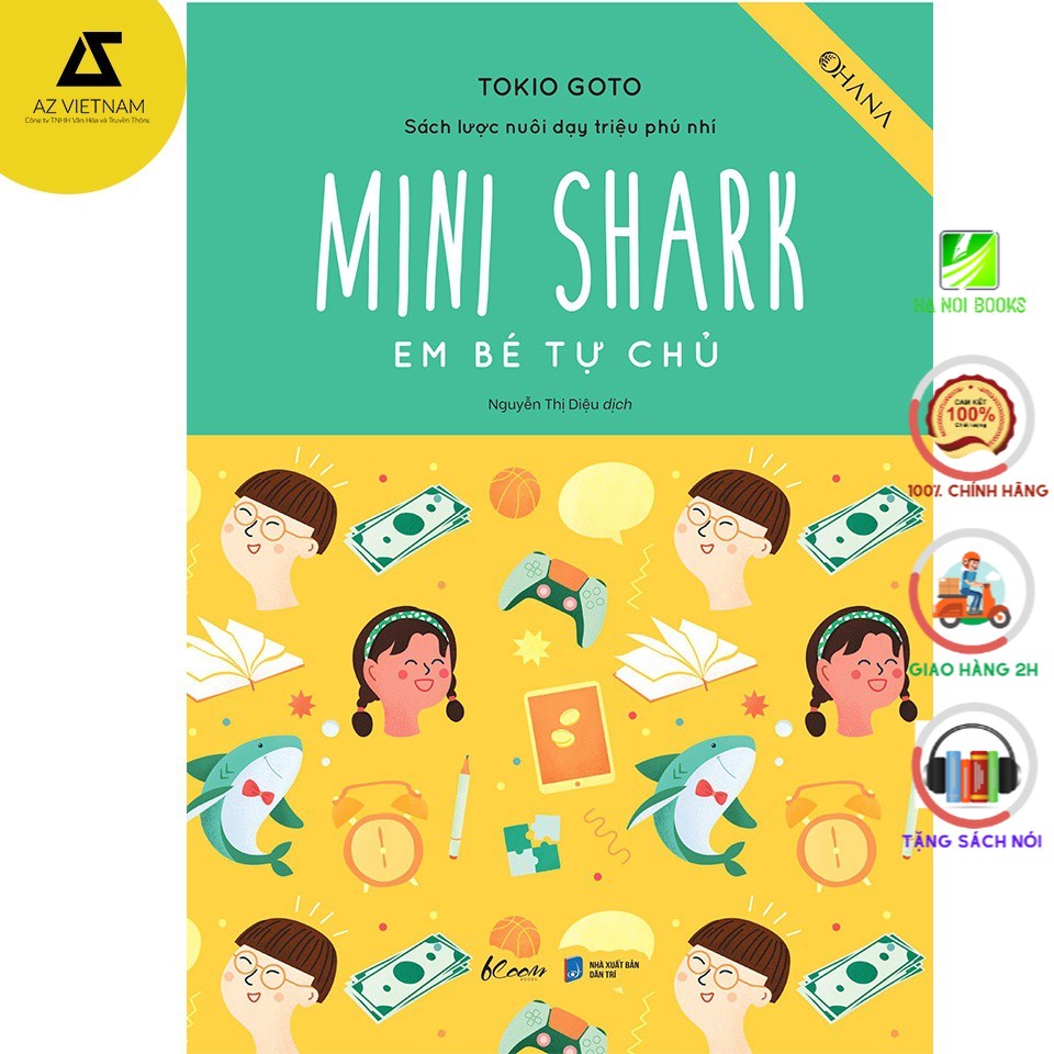 Sách - Mini Shark – Em Bé Tự Chủ (Sách Lược Nuôi Dạy Triệu Phú Nhí) [AZVietNam]