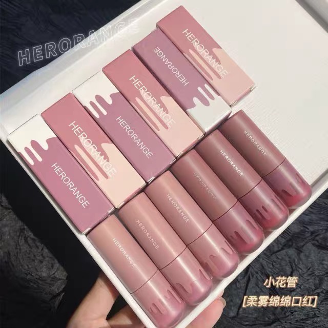 Son Lì Herorange thỏi Mềm Mịn Như Nhung Velvet Tint