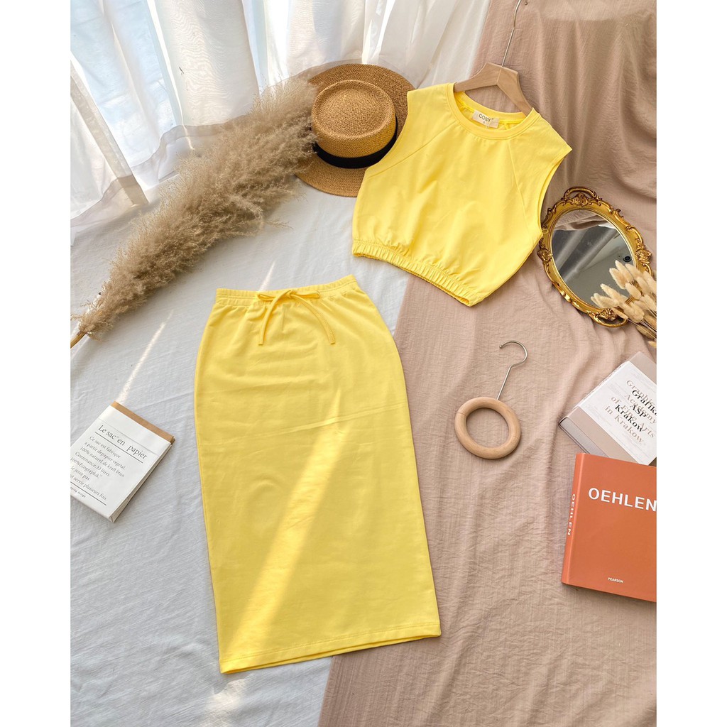 ( Ảnh thật 5 màu ) Set váy thun body form siêu đẹp | BigBuy360 - bigbuy360.vn