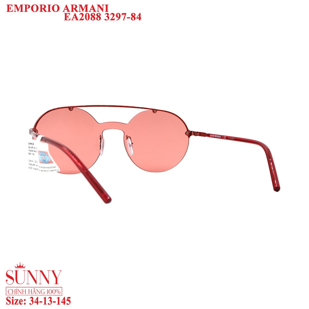 (Hàng chính hãng) Kính mát nam nữ Emporio Armani EA2088 màu sắc thời trang