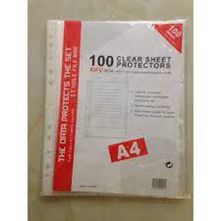 Túi sơ mi lỗ mỏng A4 XIFU 303A (100 chiếc/tập)