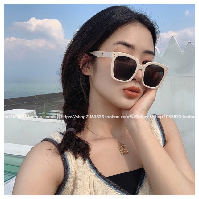 Kính mát nam nữ GM chất liệu nhựa mắt chống UV400 Emilie eyewear KUKU