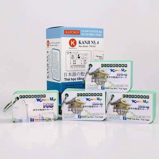 COMBO FLASHCARD SƠ CẤP TIẾNG NHẬT TRÌNH ĐỘ N5,4