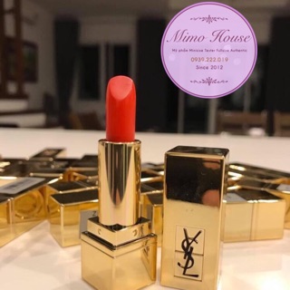 Son mini ysl màu đỏ cam 13