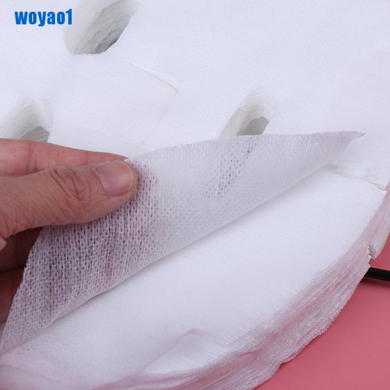 (hàng Mới Về) Set 100 Mặt Nạ Giấy Bằng Vải Không Dệt Dùng Một Lần Diy | BigBuy360 - bigbuy360.vn