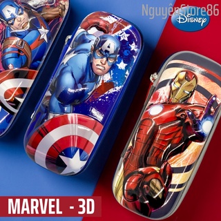 Hộp Bút 3D Captain-America Siêu Anh Hùng MARVEL Loại Cao Cấp Cho Bé Trai.