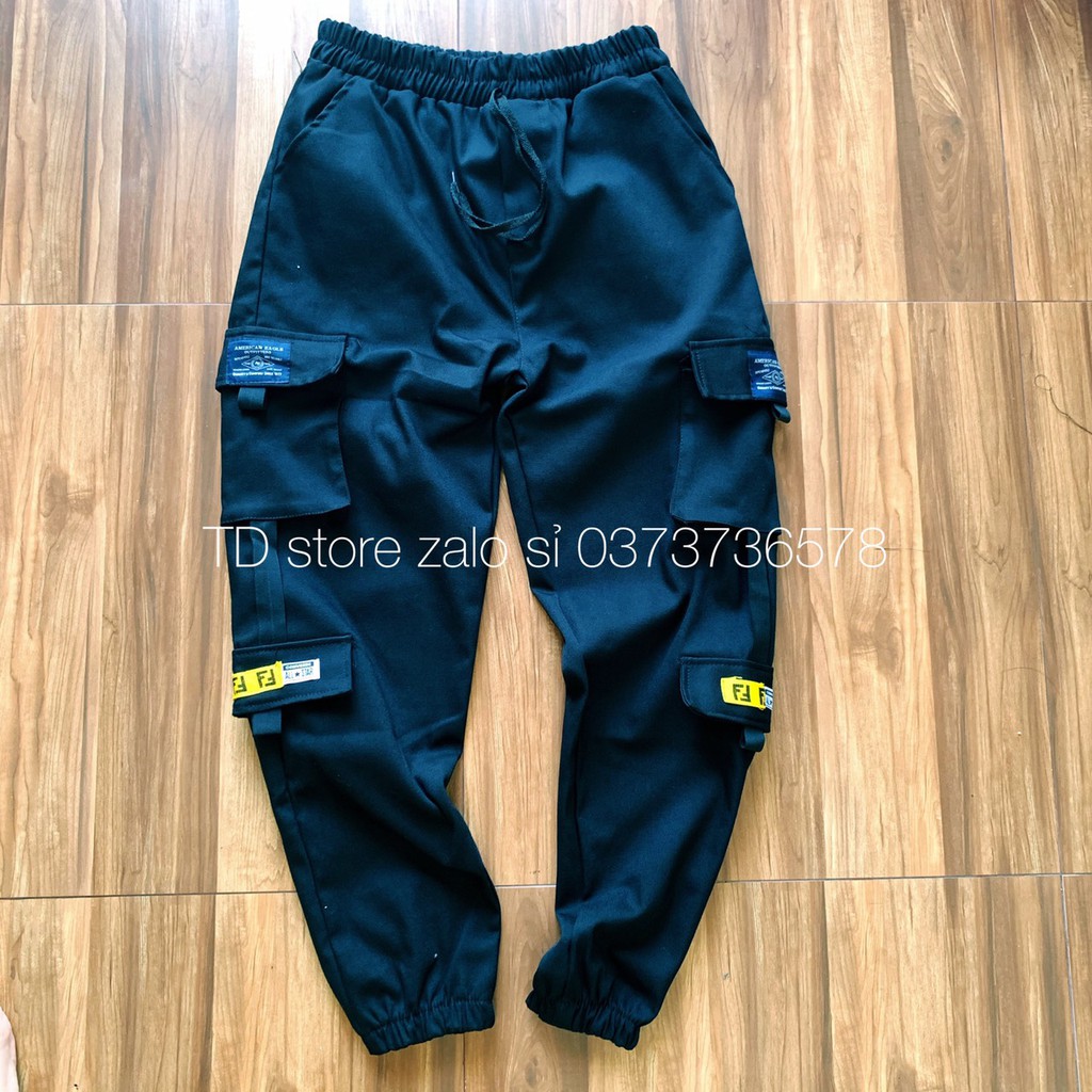 Quần jogger kaki túi hộp phong cách thể thao, năng động, thời trang  JKTHTD