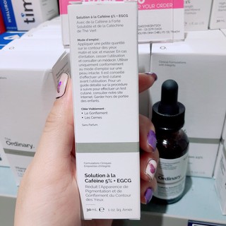 Tinh chất giảm thâm mắt The Ordinary Caffeine Solution 5% + EGCG ( 30mL )